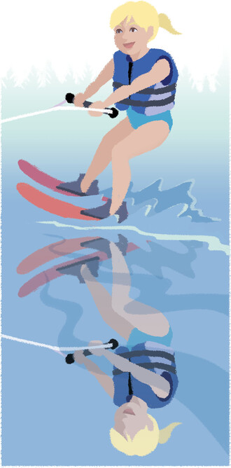 KIDS-2327 KIDS ARTICLE-water skiing